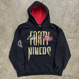 San Francisco 49ers Hoodie Mens XL Faithful To The Bay Pullover Mitchell Ness